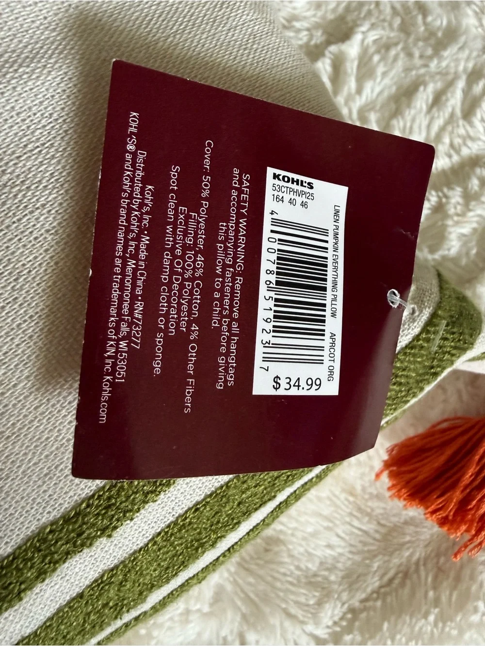 Pumpkin Everything Fall Decorative Pillow - 🎃FLASH SAALE TODAY ONLY
